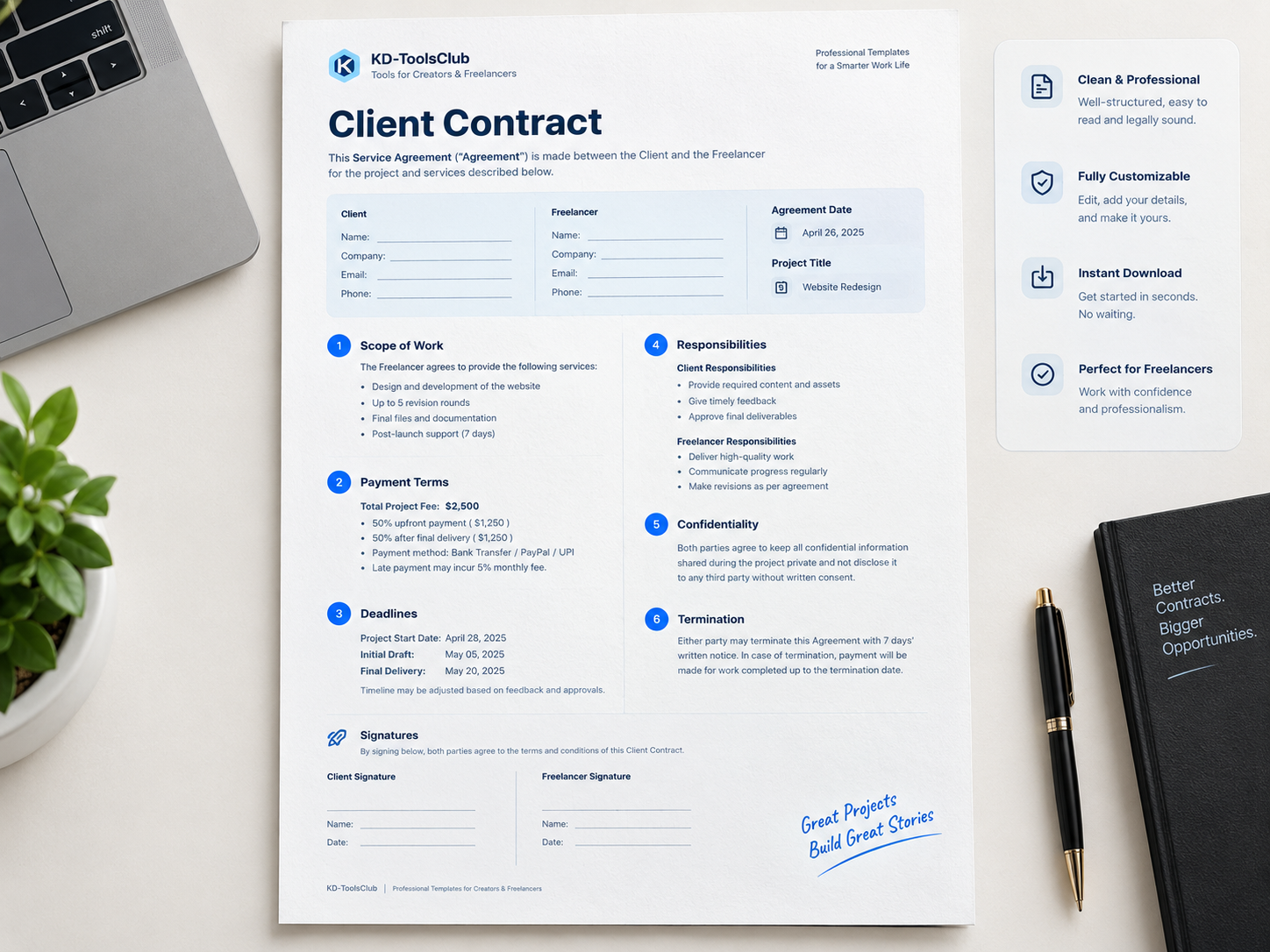 Client Contract Template
